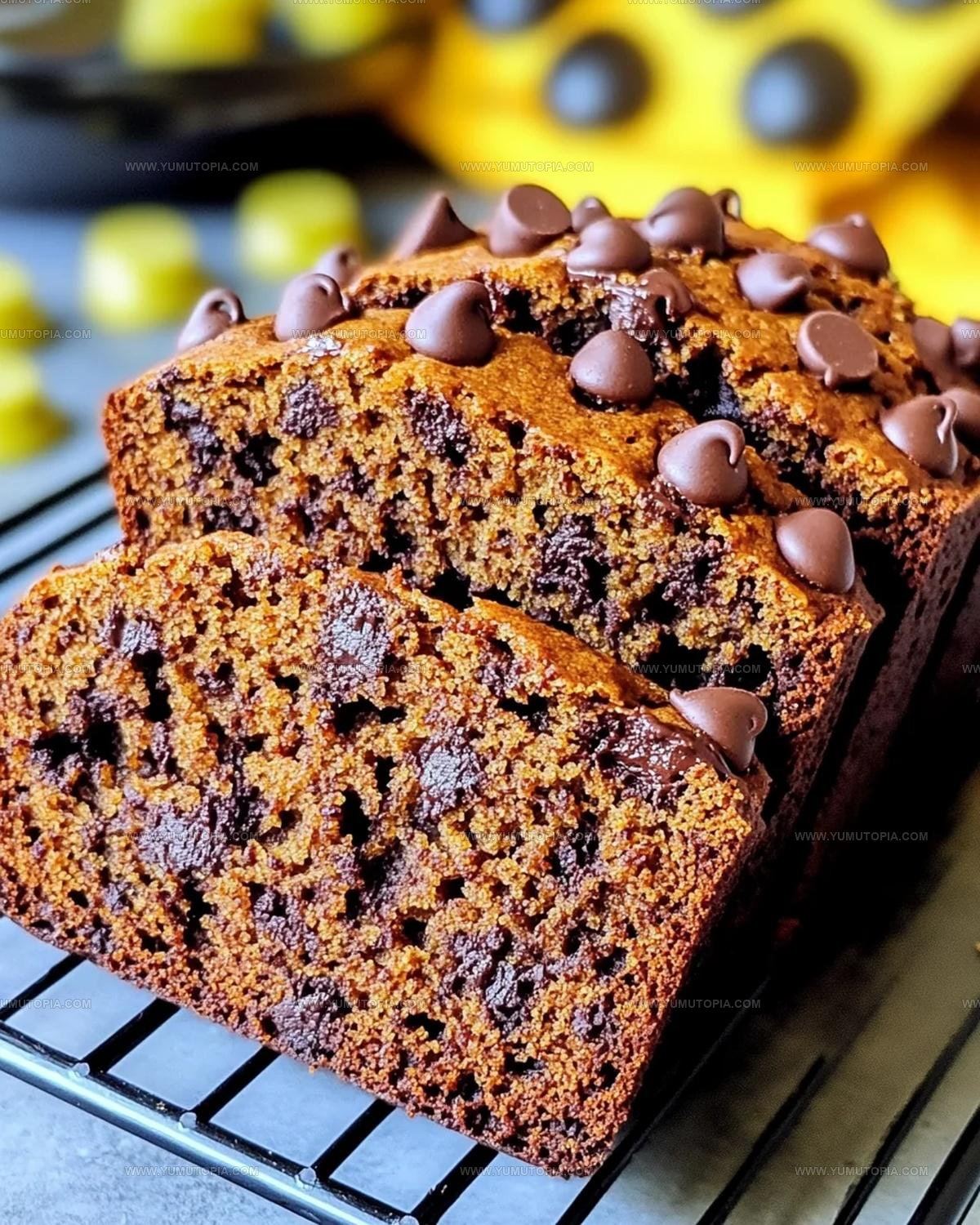 Spiced Pumpkin Chocolate Chip Zucchini Bread Recipe