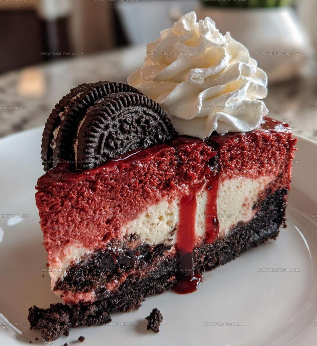 Red Velvet Oreo Cheesecake Recipe