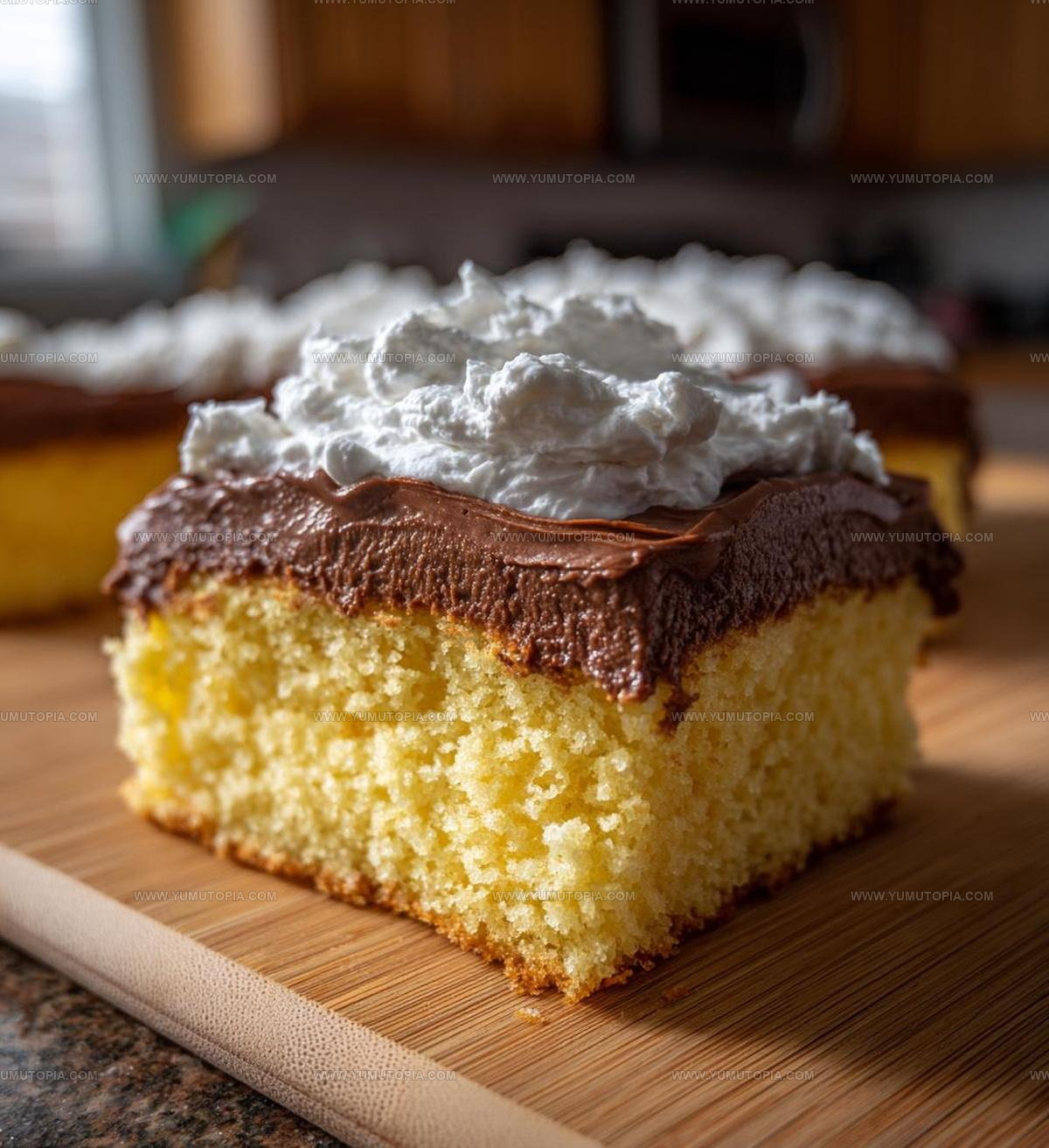 Boston Cream Poke Cake Recipe