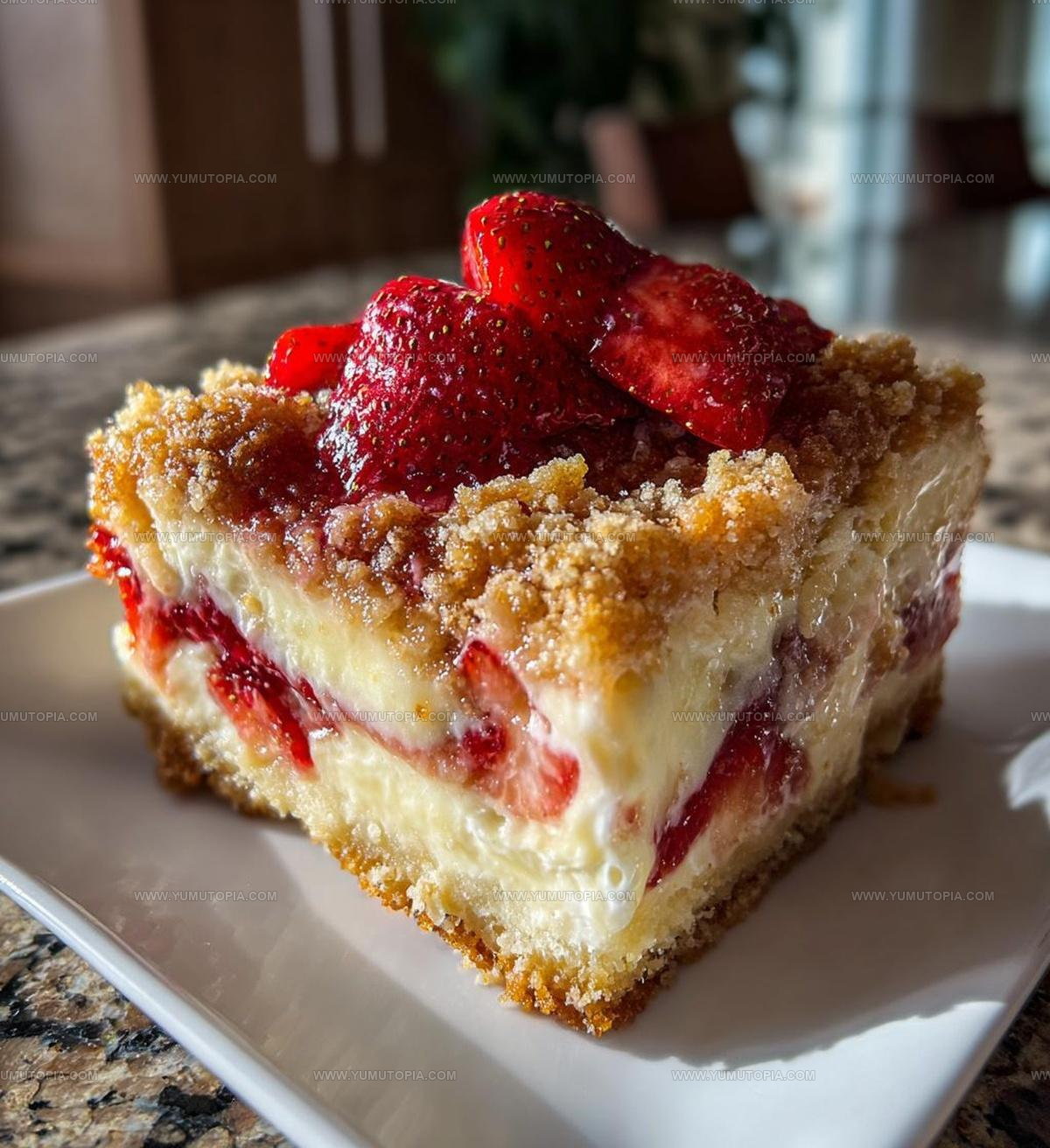 Strawberry Cheesecake Dump Cake Recipe