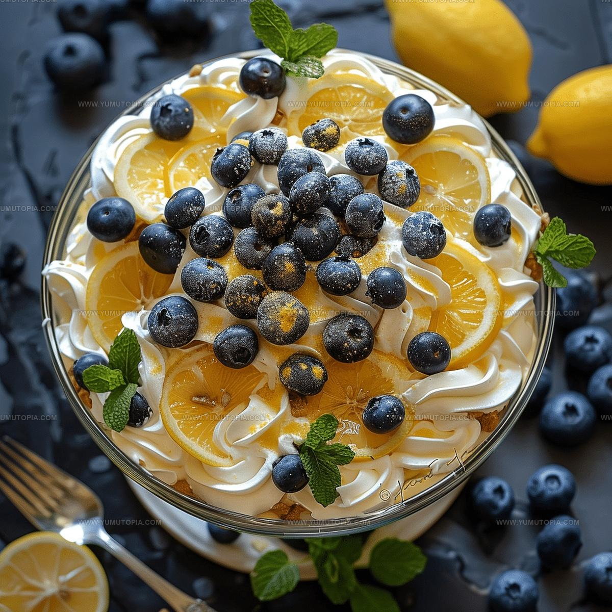 Crowd Dessert Lemon Blueberry Trifle Recipe