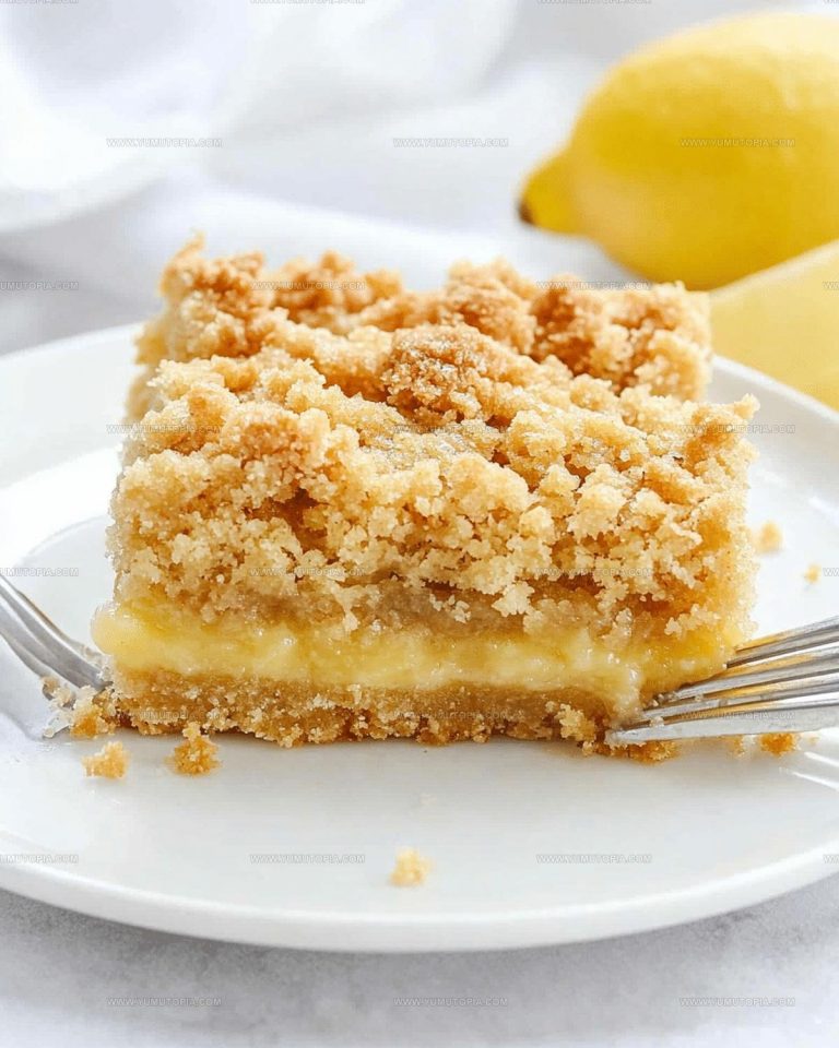 Citrus-Filled Lemon Crumb Bars Recipe