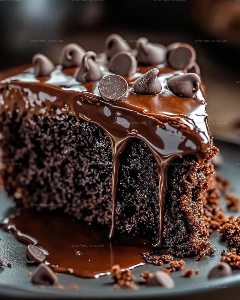 Chocolate Ooey Gooey Cake Recipe