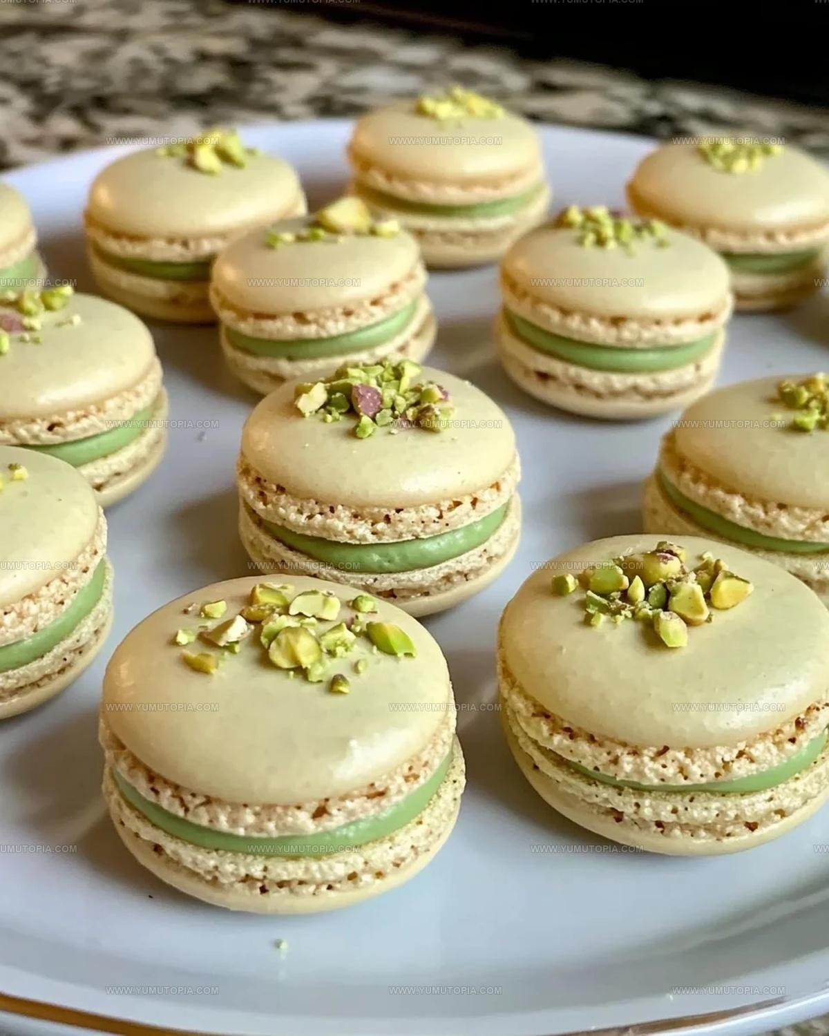 Nutty Pistachio Macarons Recipe