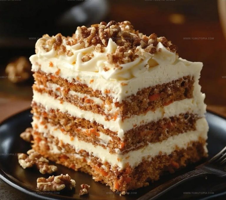 Carrot Cake With Cream Cheese Frosting Recipe