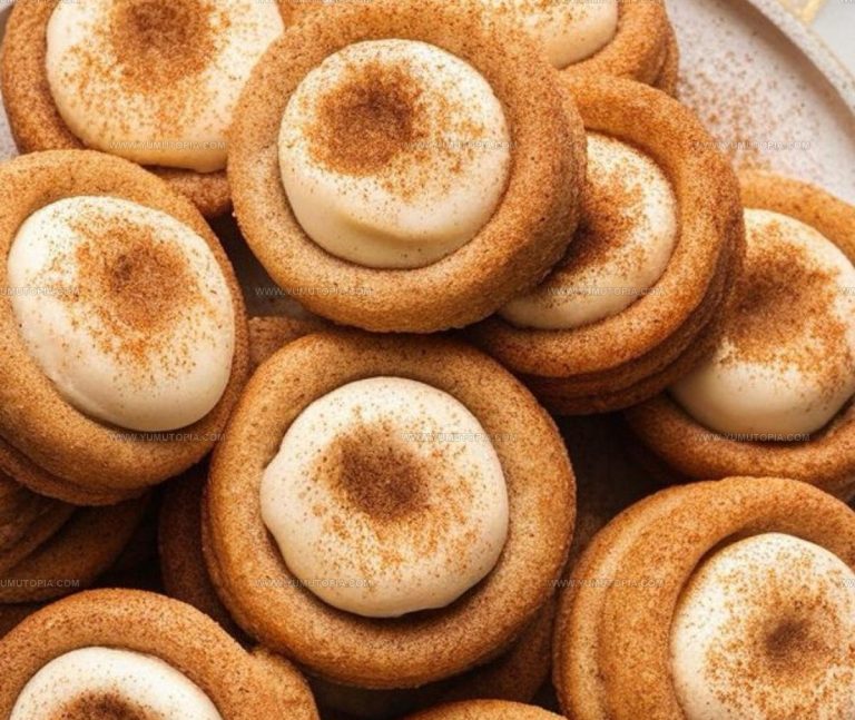 Eggnog Snickerdoodle Thumbprint Cookies Recipe