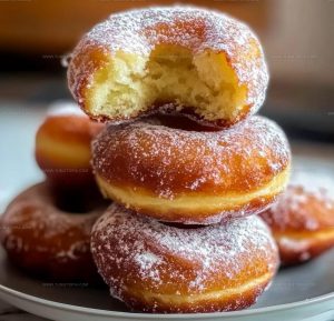 Fluffy Brioche Donuts Recipe