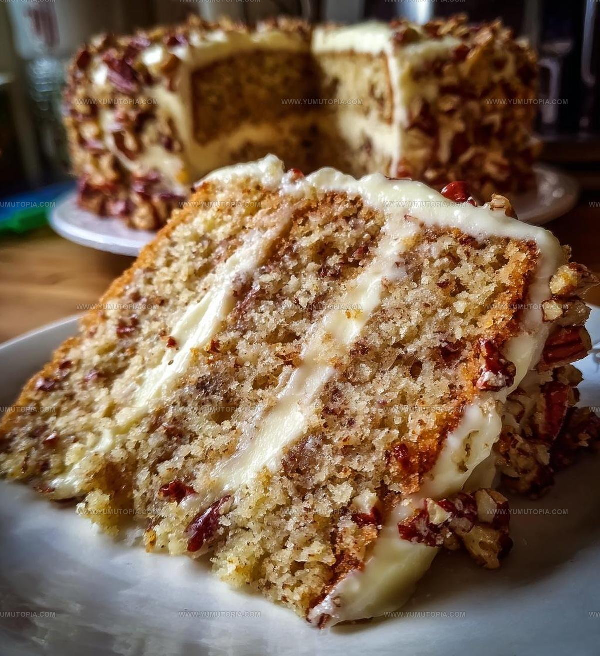 Nutty Butter Pecan Cake Recipe