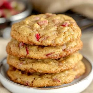 Brown Sugar Rhubarb Cookies Recipe