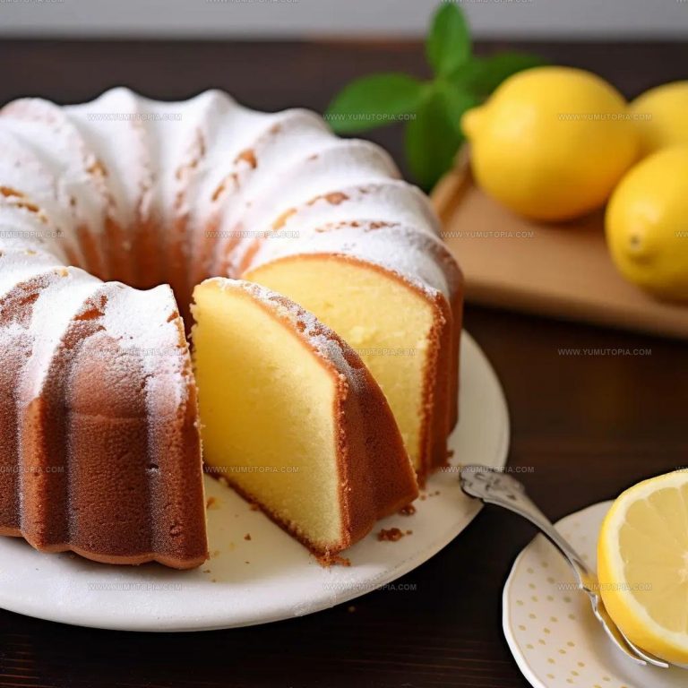 Lemon Cream Cheese Pound Cake Recipe