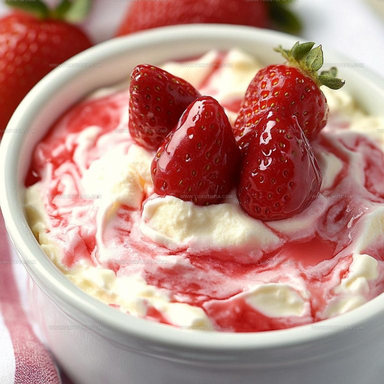Simple Strawberry Cheesecake Dip Recipe