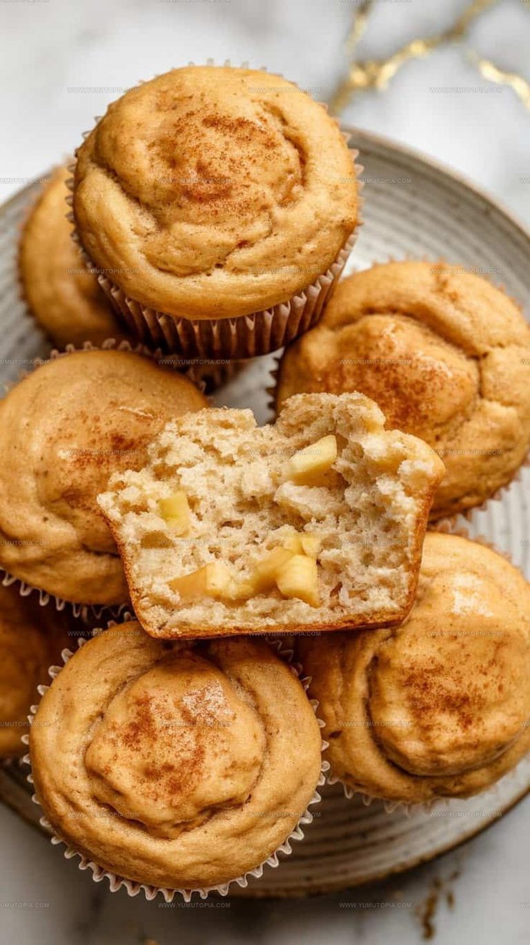 Apple Cinnamon Cottage Cheese Muffins Recipe