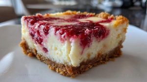 Tangy Raspberry Cheesecake Bars Recipe