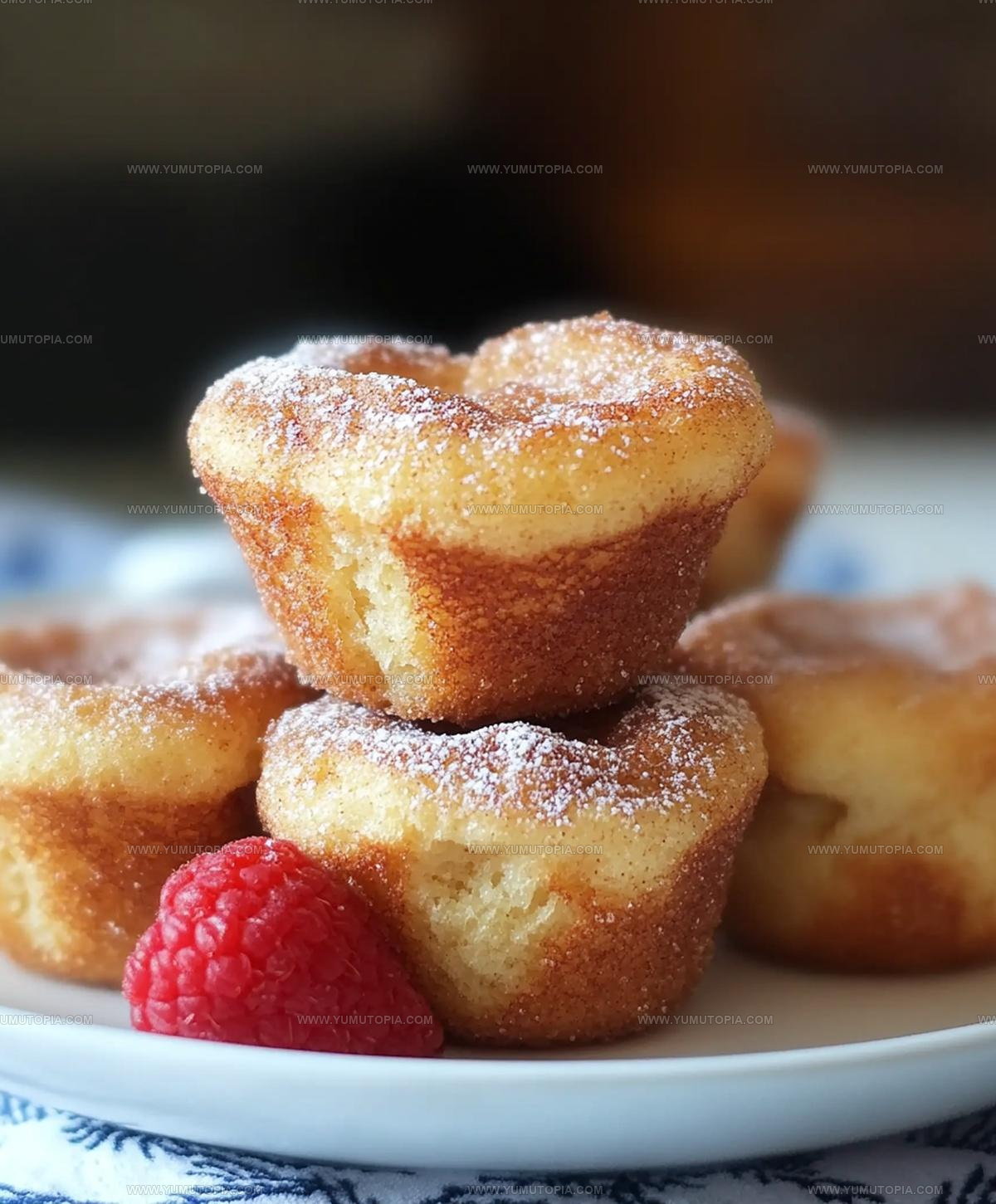 Breakfast Inspired Cinnamon Sugar French Toast Muffins Recipe