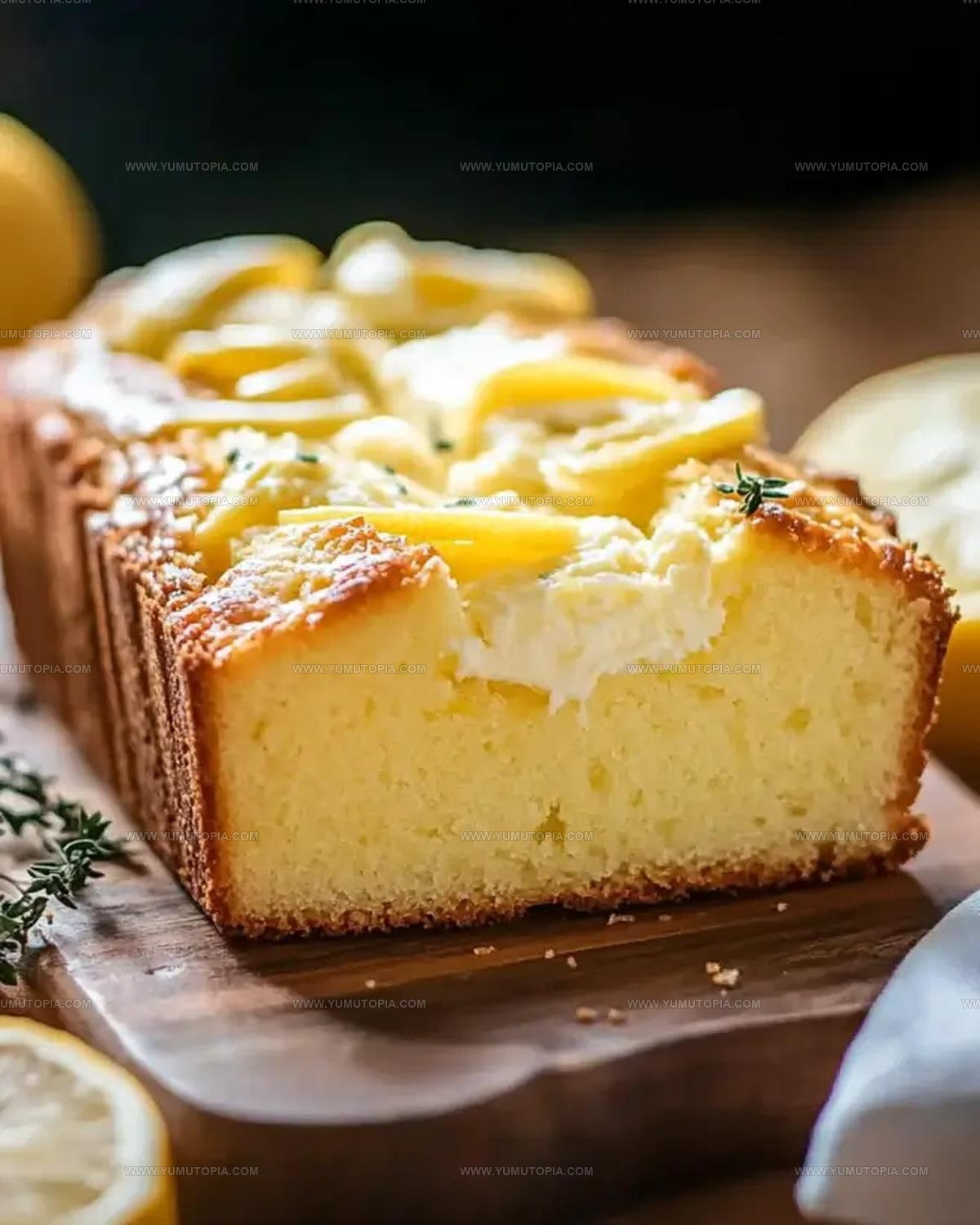 Zesty Lemon Cream Cheese Bread Recipe