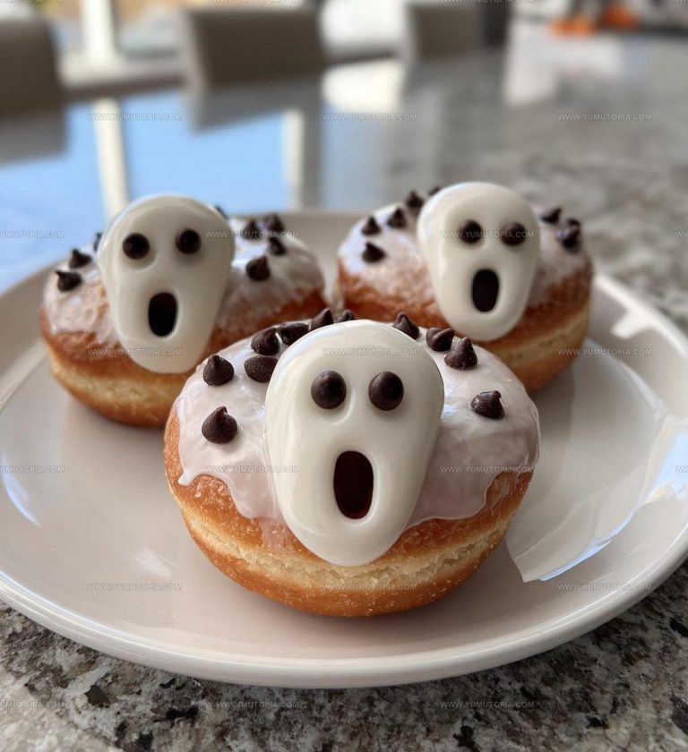 Screaming Ghost Donuts Recipe