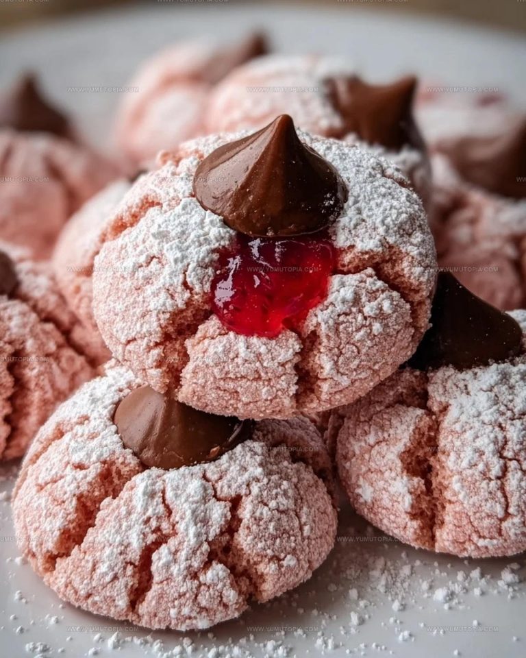 Strawberry Kiss Cookies Recipe