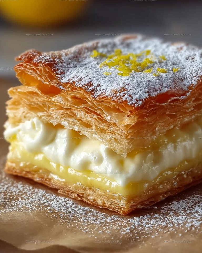 Baby Lemon Cream Cheese Impossible Pie Recipe