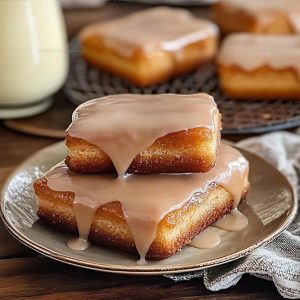 Classic Maple Donut Bars Recipe