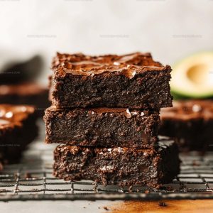 Dark Avocado Brownies Recipe