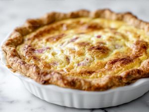 Amish Rhubarb Custard Pie Recipe