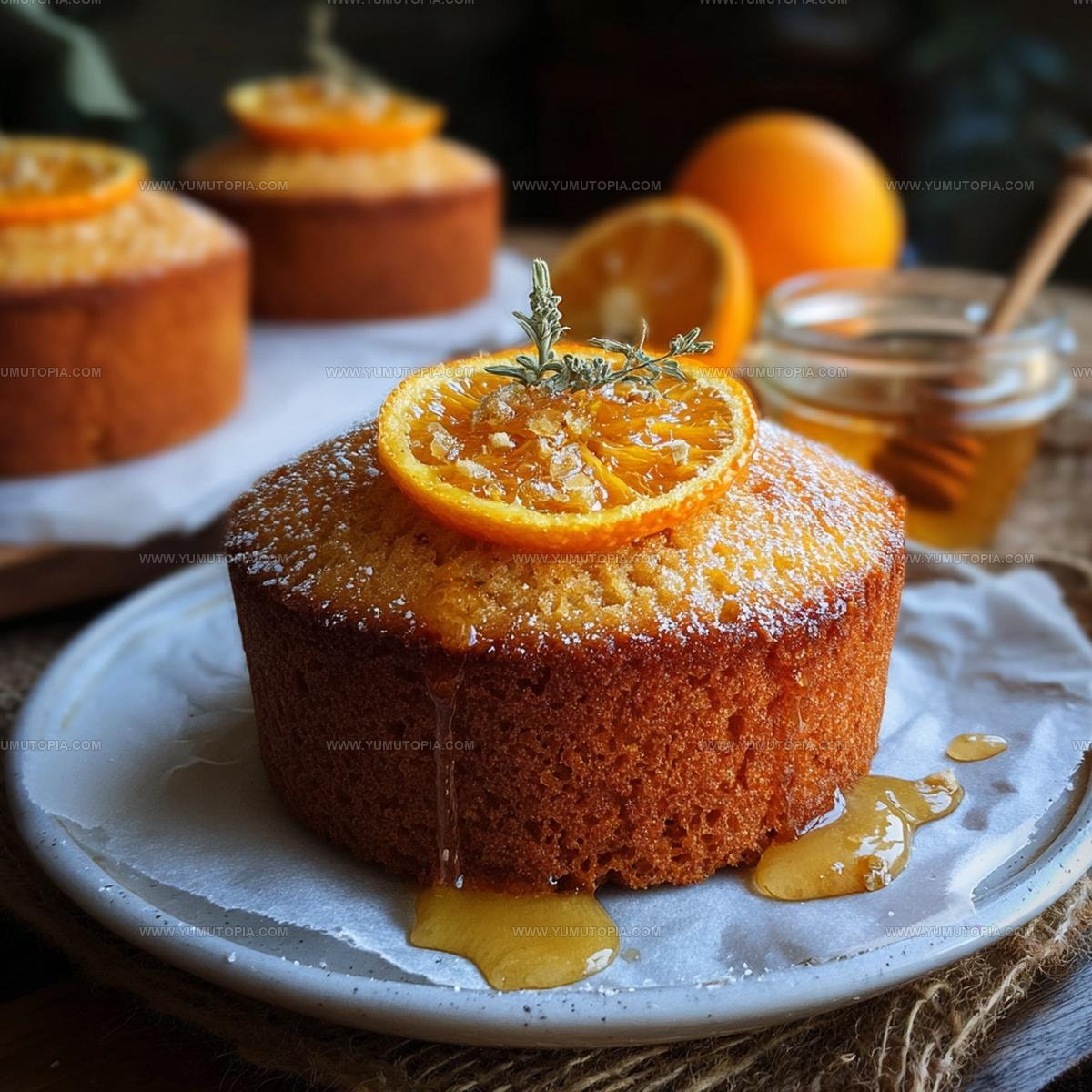Orange Ginger Honey Cake Recipe