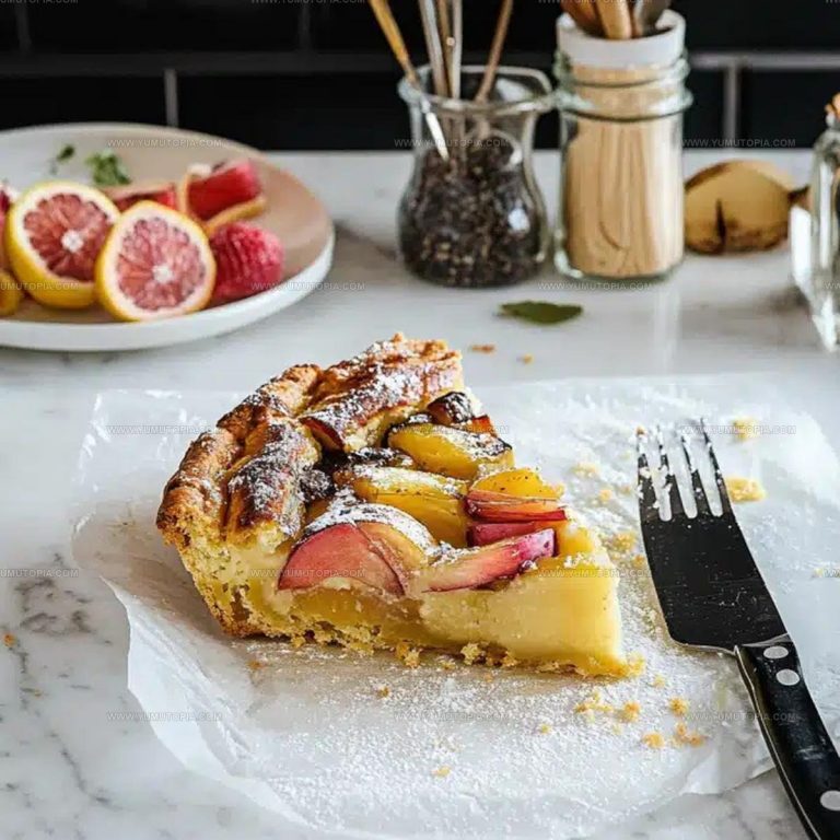 Tasty Rhubarb Almond Frangipane Tart Recipe