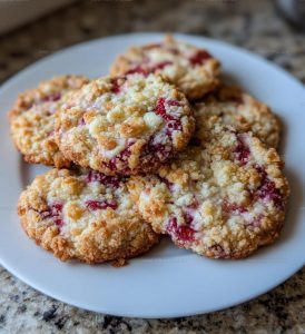Heavenly Strawberry Cream Cheese Crumble Cookies Reimagined Recipe