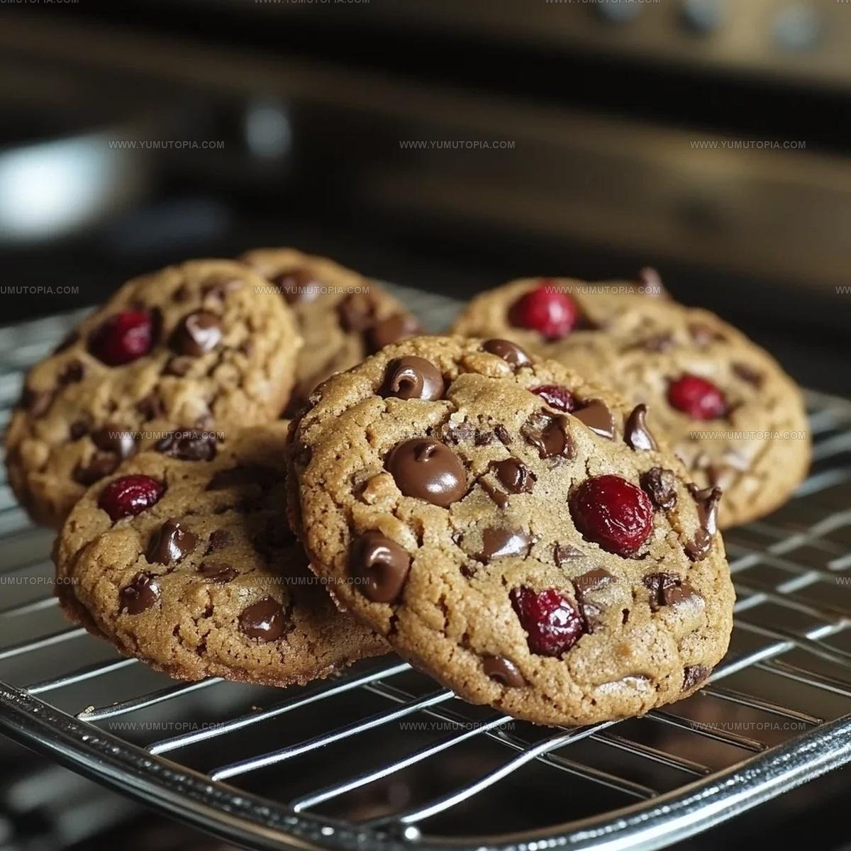 Cherry Chocolate Mocha Cookies Recipe
