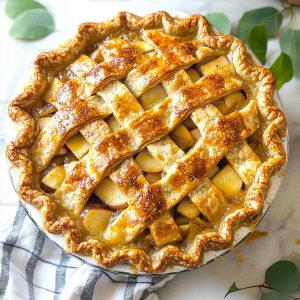 Sharp Cheddar Apple Pie Recipe