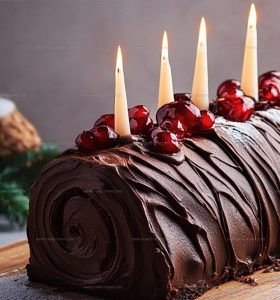 Yule Log Cake Recipe