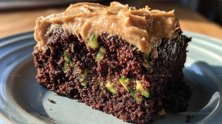 Double Chocolate Zucchini Sheet Cake Recipe