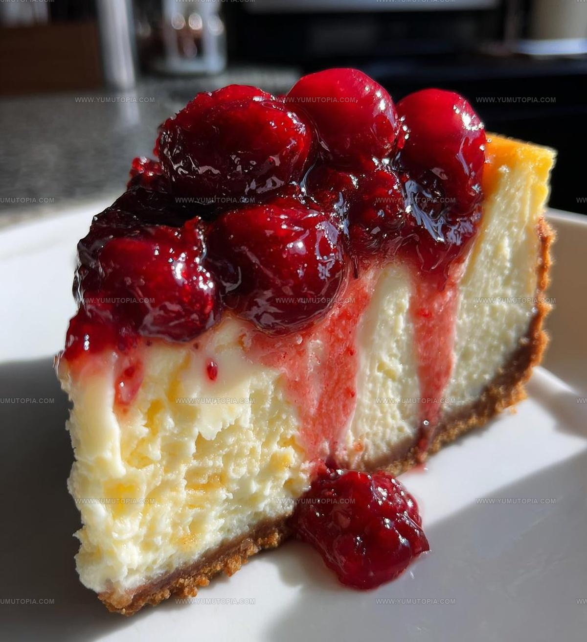 Cherry Lemon Cheesecake Recipe