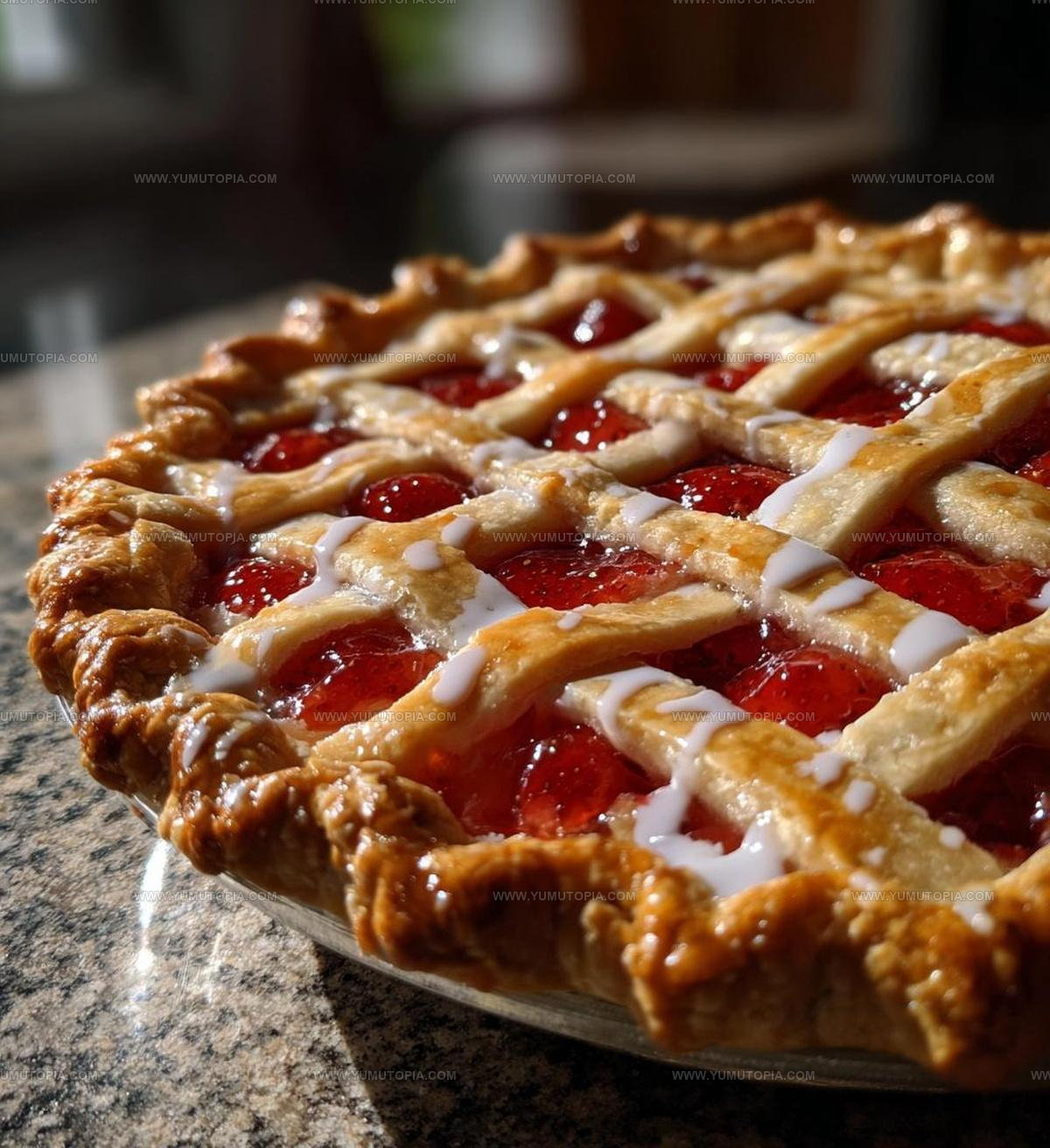 Pop-Tart Inspired Strawberry Pie Recipe