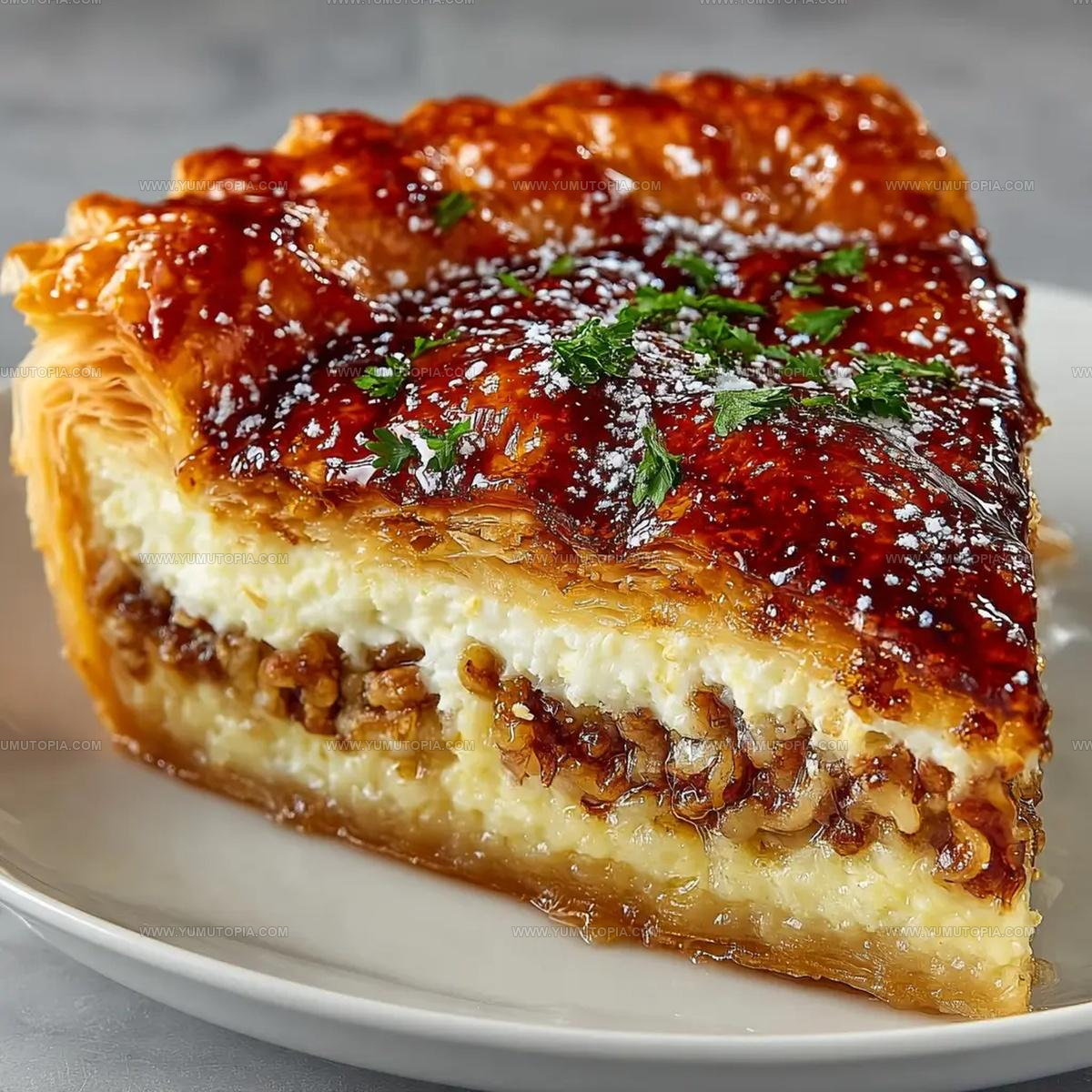 Greek Honey Pie Recipe