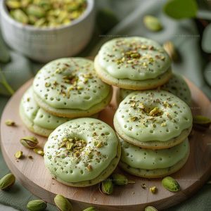 Pistachio Cookies With Filling Recipe
