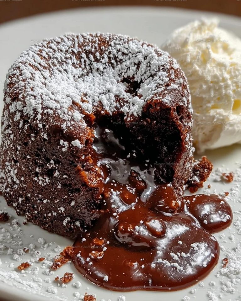Molten-Center Cinnamon Spiced Chocolate Lava Cakes Recipe