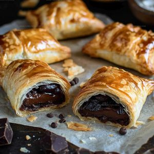 Chocolate Pastry Puffs Recipe