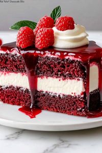 Lush Red Velvet Cheesecake Recipe