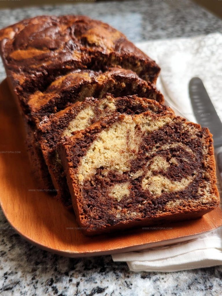 Marbled Chocolate Banana Bread Recipe