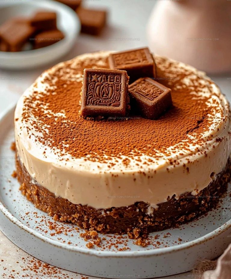 Biscoff Cheesecake Dessert Recipe