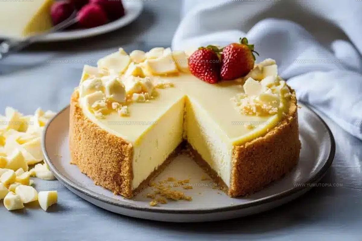 Rich White Chocolate Cheesecake Recipe