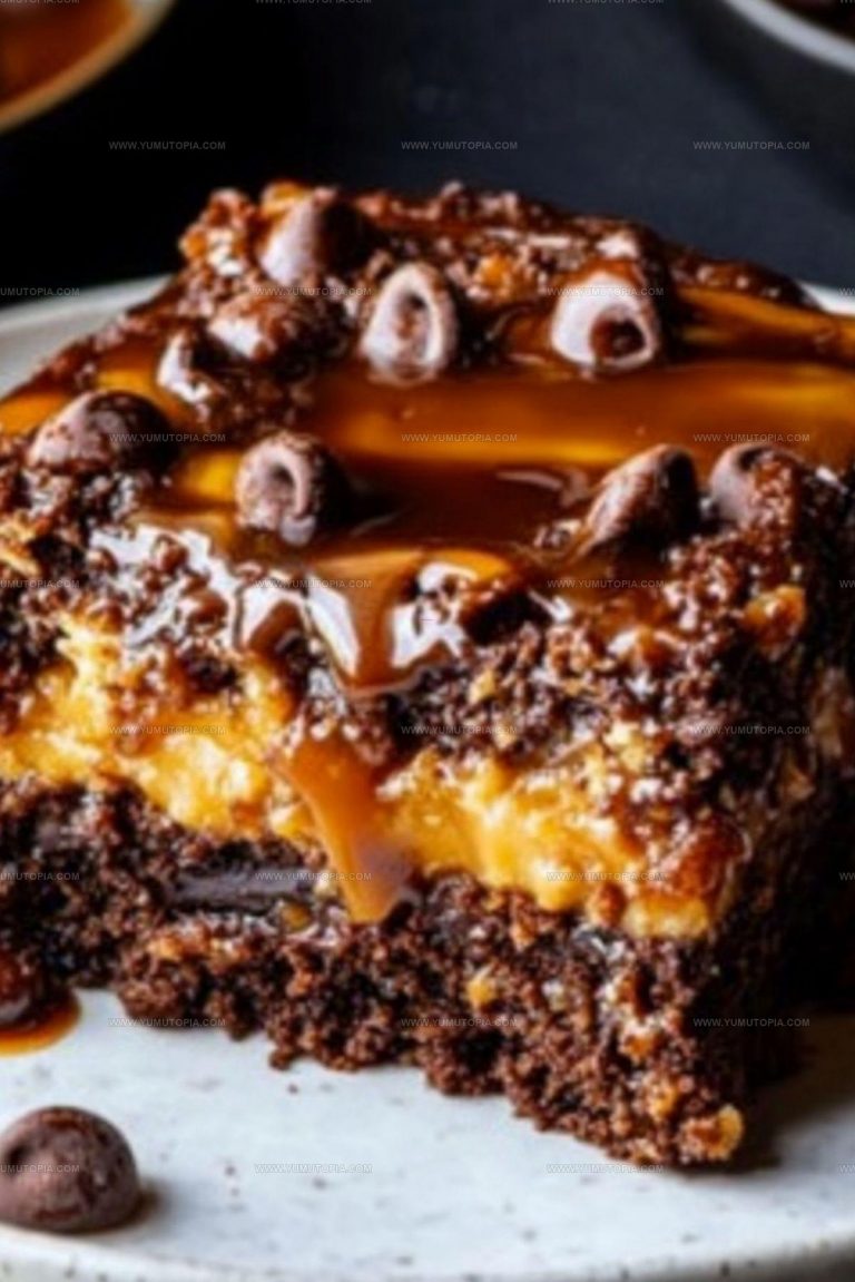 Chocolate Caramel Dump Cake Recipe