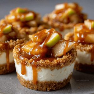 Caramel Apple Cheesecake Cups Recipe
