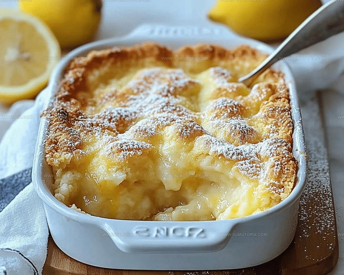Magic Lemon Cobbler Recipe