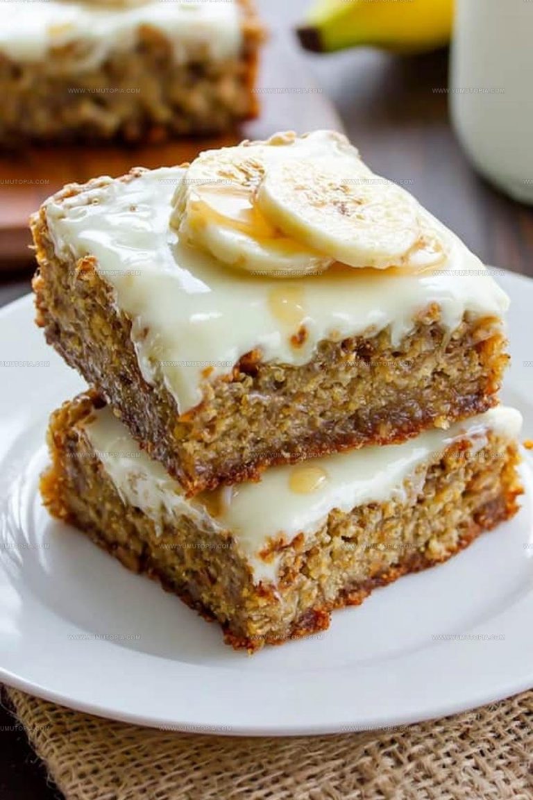 Frosted Banana Bars With Cream Cheese Recipe