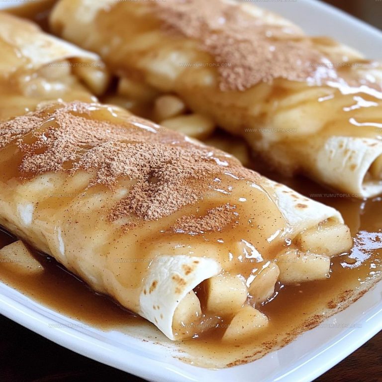 Baked Apple Pie Enchiladas Recipe