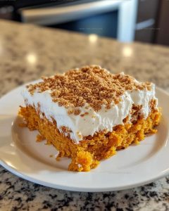 Carrot Poke Cake Recipe