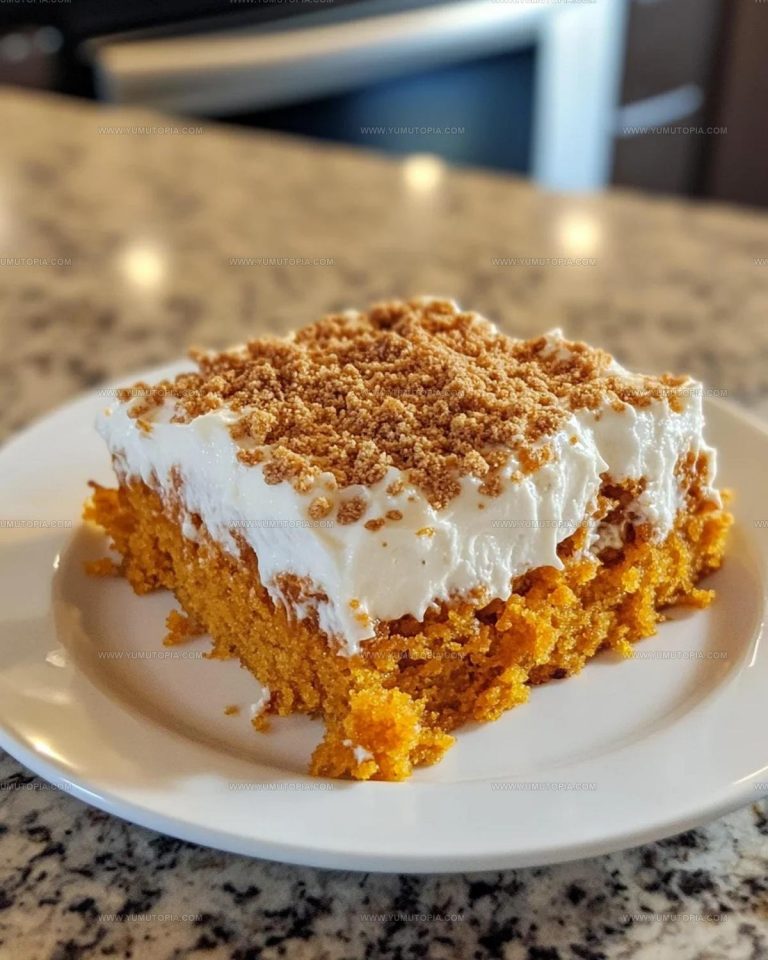 Carrot Poke Cake Recipe