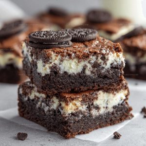 Cookies And Cream Brownies Recipe